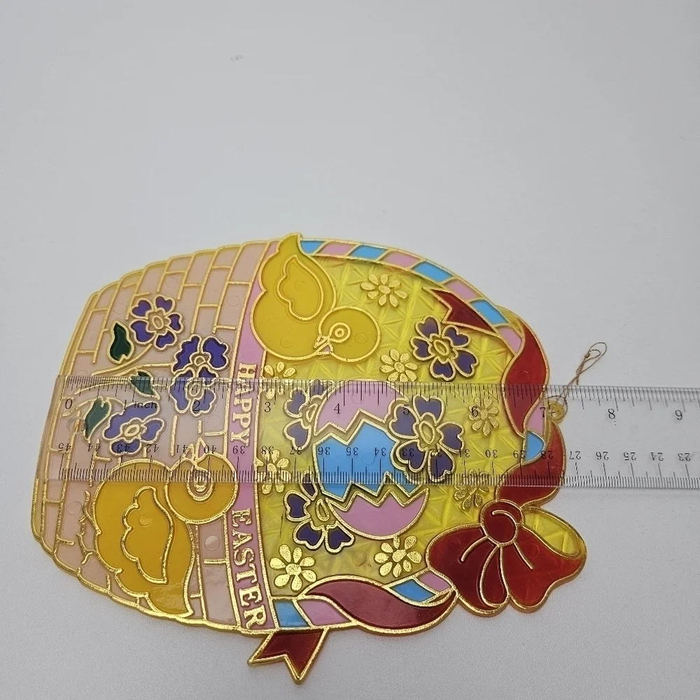 Vintage easter sun catcher